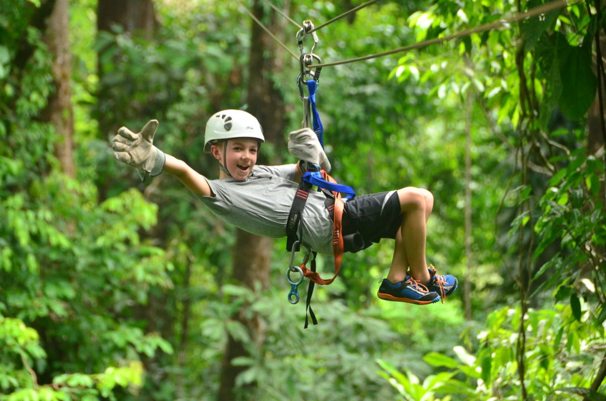 7 CANOPY ZIP LINE ADVENTURE + TRANSPORT INCLUDED